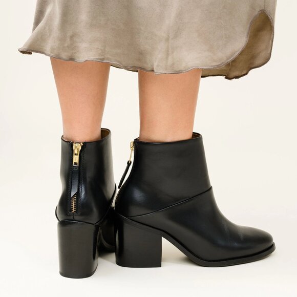 Nisolo Dari Commuter Boot in Black 7.5 - Picture 1 of 7